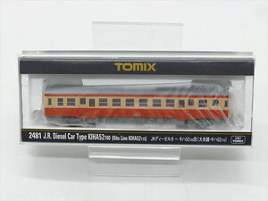 （48）未使用　保管品　トミックス　TOMIX　Ｎゲージ　2481　JRディーゼルカー　キハ52 100形（大糸線・キハ52 115)