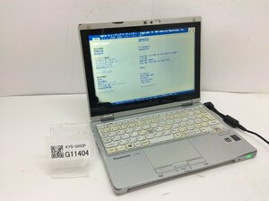 ジャンク/ Panasonic CF-RZ4DDATS Intel Core M-5Y71 メモリ4.1GB ストレージ無し 【G11404】