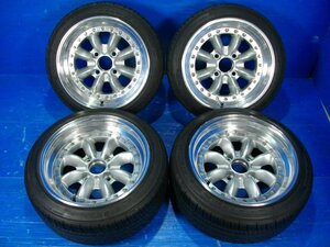 【H】PANASPORT G7 C8S 15インチ 7.0J +7/8.0J ±0(実測値) 4H PCD114.3 FALKEN ZIEX ZE912 165/50R15 195/45R15 4本 TE27 レビン/トレノ