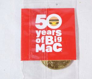 【送料無料】新品 未使用 * 80年代 ポップアート マクドナルド BigMacコイン ビックマックコイン 2018年 McDonald