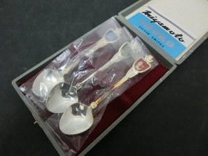 未使用品 宮本商行 miyamoto-SHOKO シルバー製 ティースプーン 3本セット 銀製 (2)