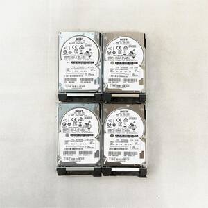 K6022864 HGST 900GB SAS 10K 2.5インチ NECマウンタ HDD 4点【中古動作品】