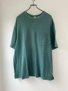 90’s GAP 鹿の子 ポケT 無地 Tシャツ OLD VINTAGE ビンテージ バナリパ 90年代 J.CREW EDDIE BAUER L