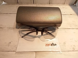 zerorh＋ ゼロアールエイチプラス RH75801 サングラス ブラック ケース付き