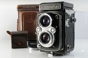 3133R678 ヤシカフレックス YashicaFlex New B TLR 6x6 Film Camera Yashikor 80mm f3.5 二眼レフ フィルムカメラ [動作確認済]