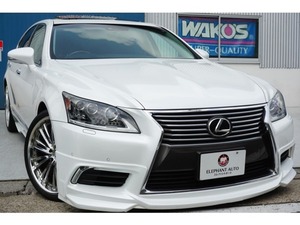 LS 460 バージョンL サンルーフセミアニリン本革シートマクレビ