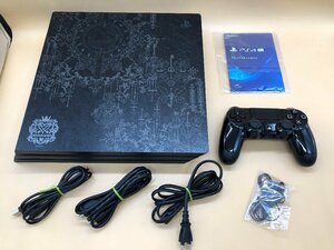 1円～ PS4 Pro CUH-7200B 1TB キングダムハーツⅢリミテッドエディション 動作不良/不明/難有り等【ジャンク・現状品】 [298-0425-7T4]