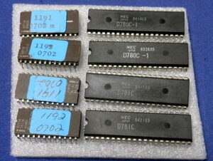 集積回路 NEC D789C-1,D781各2個,27164個米軍補修用部品放出品 計8個まとめて特価 231004-21