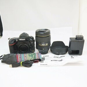 送料無料 USED品・保管品 Nikon ニコン D750 ボディ デジタル一眼レフカメラ レンズ Nikon N AF-S NIKKOR 24-120mm 1:4G ED 現状品
