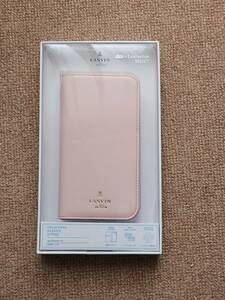 iPhone 13用 LANVIN en Bleu ブックタイプケース／Baby Pink×Vivid Pink R21C107P 未開封