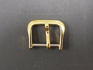 中古 セイコー シチズン カシオ 汎用 尾錠 美錠 ピンバックル 色: ゴールド 幅: 14mm 管理No.31603