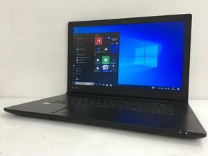 ☆【15.6インチ】 TOSHIBA Dynabook B65/M PB65MRA43L7AD11『Core i7(8550U) 1.8GHz/RAM:8GB/SSD:128GB』15.6インチ Win10 動作品 ※難あり