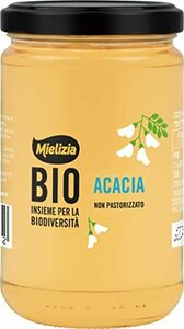Mielizia(ミエリツィア) アカシア の 有機 ハチミツ (純粋) 400g はちみつ (100% オーガニック 非加熱 bio)(ルーマ