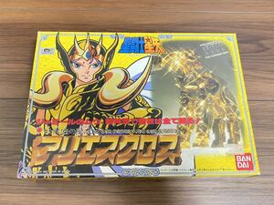 【極美品 ランナー未使用】聖闘士聖衣大系 アリエスクロス 聖闘士星矢 フィギュア セイントクロス バンダイ BANDAI 当時物 超合金 牡羊座