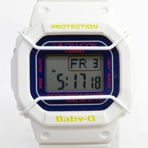 160s Baby-G × 美少女戦士 セーラームーン 伊勢丹限定 コラボ BGD-501 クオーツ 腕時計 レディース ※中古
