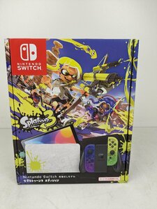 【新品未使用】 Nintendo Switch HEG-S-KCAAA ニンテンドースイッチ 本体 有機ELモデル スプラトゥーン３エディション / 80 (SGAW015226)