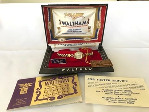 ■ WALTHAM/ウォルサムのアンティーク、ドレスウォッチ/レディース手巻き腕時計 ■