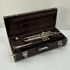 ●ヤマハ YTR3320S トランペット YAMAHA シルバー 金管楽器 吹奏楽 ハードケース付き シリアルNo.005335 B994