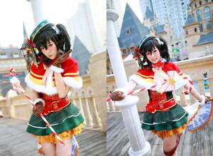 ★コスプレ衣装新作★ラブライブ! School idol project風 ★矢澤にこ（やざわ にこ）★クリスマス★2015★覚醒★道具★デジタルプリント