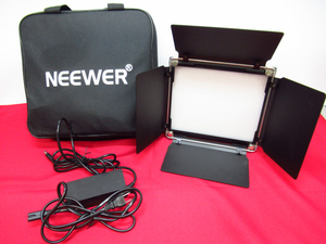 Neewer NL660 LEDビデオライト 40W 電源コード 収納袋付属 動作確認済 カメラ周辺機器 照明 管理6E0425G-B04