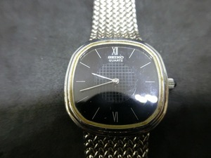 ジェンタデザイン セイコー SEIKO クレドール アシエ CREDOR Acier クォーツ メンズ ウォッチ 腕時計 型式: 87-0761 78-5191 管理No.19241
