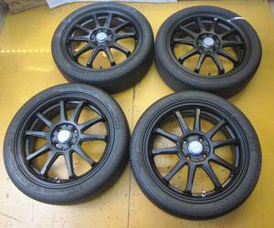 G371☆165/50R16　EuroSport　16X5J　+45　PCD100　4H　N-BOX　タント　ワゴンR　軽自動車など　ホイール未使用