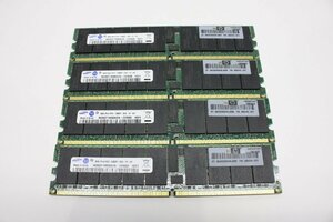 MA68【中古】Samsung DDR2 PC2-5300P ECC Registered 8GB 4枚セットで32GB