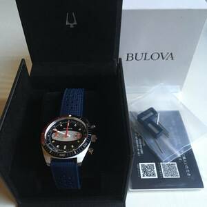 BULOVA ブローバ アーカイブス クォーツ クロノグラフA サーフボード 98A253 メンズ 腕時計 国内正規品