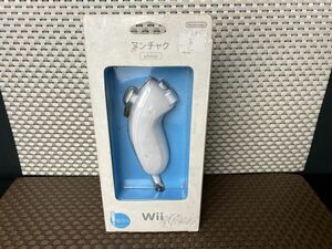 hka★未使用 Nintendo Wiiハード ヌンチャク 白 RVL-004 任天堂 現状品★