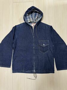 美品 希少 USA 製 OLD BIRDWELL デニム JKT S バードウェル アメリカ ンテージ 古着 90 80 VINTAGE SURF BEAMS USED オルタナ クラシック