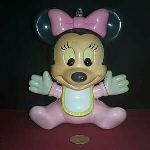 DISNEY BABIES ミニーマウス オルゴール 人形 ミッキーマウスマーチ レトロ 80s コレクション 激レア！ 「ゆうパック60サイズ発送予定」