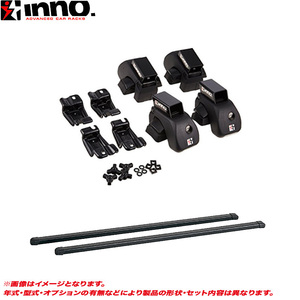 キャリア車種別セット MK33V スペーシア ベース R4.8～ INNO/イノー INAR + INB137