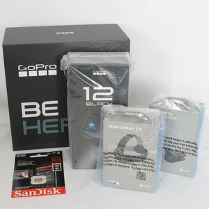 【新品未開封】GoPro HERO12 BLACK CHDHX-121-FW スポーツ万能セット CHRJX-1206 Union ウェアラブル アクションカメラ ゴープロ 本体