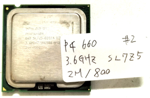 Intel Pentium4 660 SL7Z5 3.6GHz/2M/800 HT Prescott LGA775 #2