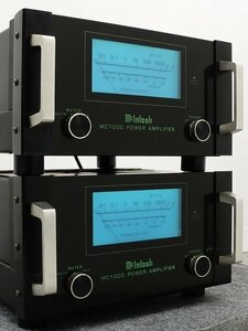 ■□McIntosh MC1000 モノラルパワーアンプペア マッキントッシュ 正規品□■019328002WJ-2□■