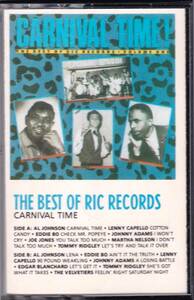 ☆CARNIVAL TIME(The Best Of RIC Records)/V.A◆50年代～60年代録音のNew Orleans産の名曲ばかり13曲収録の大名盤の希少なカセットテープ