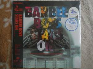 【帯LD】バービーボーイズ/STARS ON(68.4H-150EPICソニー1988年SEALED未開封BARBEE BOYS)