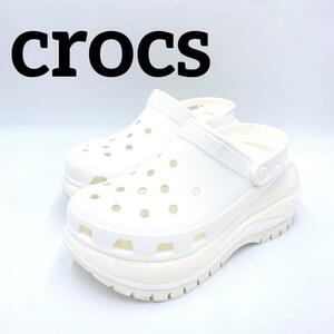 『crocs』クロックス (M6 W8) メガクラッシュ クロッグサンダル