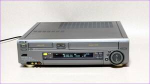 SONY Hi8/S-VHS Wデッキ 【 WV-ST1 】 CD版説保証付完動品