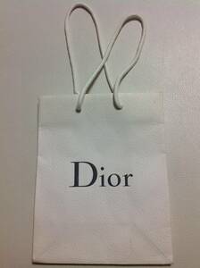 【ショッパー】 Dior/ディオールの紙袋 サイズ:中 新中古