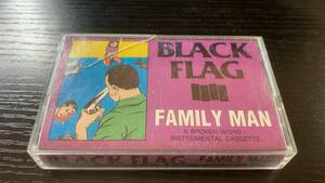 black flag family man カセットテープ punk hardcore