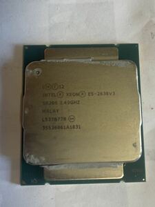 CPU Intel XEON E5-2630 v3 2.4GHz 動作確認済み