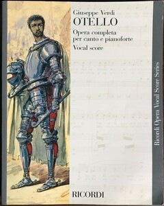 ヴェルディ オペラ「オテロ」(伊語) (ヴォーカル・スコア) 輸入楽譜 Verdi Otello 洋書