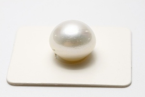 南洋白蝶真珠パールルース　15mm　ホワイトカラー