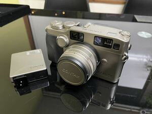 美品 CONTAX コンタックス G2 フィルムカメラ Carl Zeiss Planar 2/45 T＊ フラッシュ付属 TLA140 動作問題無し