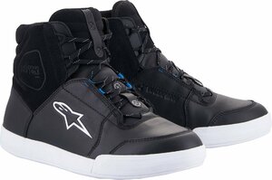 US 10 - ブラック/ホワイト - 防水 - ALPINESTARS アルパインスターズ Chrome 防水 シューズ