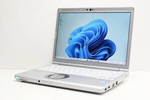 1円スタート ノートパソコン Windows11 ハイスペック Panasonic レッツノート CF-SV7 第8世代 Core i7 メモリ16GB SSD512GB Windows10