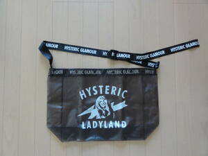 美品 HYSTERIC GLAMOUR LADYLAND PVC ショルダーバッグ