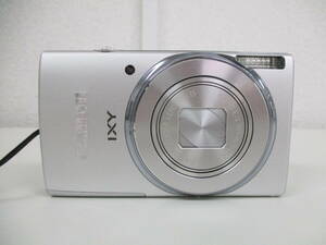 中古 カメラ Canon キヤノン IXY 140 シルバー デジカメ 4.3-43.0mm 1:3.0-6.9 ※通電のみ確認済 ／T