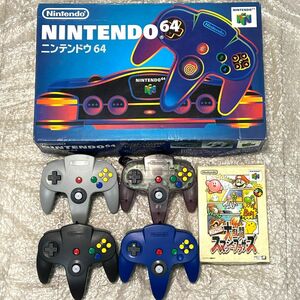 N64 ニンテンドウ64（ニンテンドー64）本体＋ニンテンドーオールスター！大乱闘スマッシュブラザーズ＋コントローラーブロス NINTENDO64